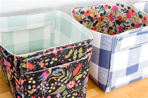 how to fold fabric when wrapping a metal basket|folding fabric storage.